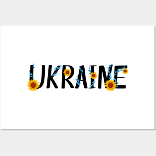 Floral Ukraine Posters and Art